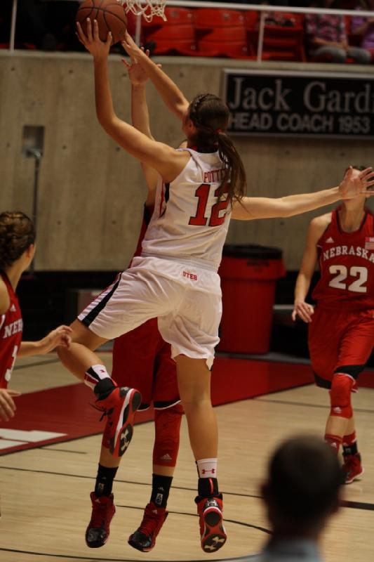 2013-11-15 19:01:27 ** Basketball, Damenbasketball, Emily Potter, Nebraska, Utah Utes ** 