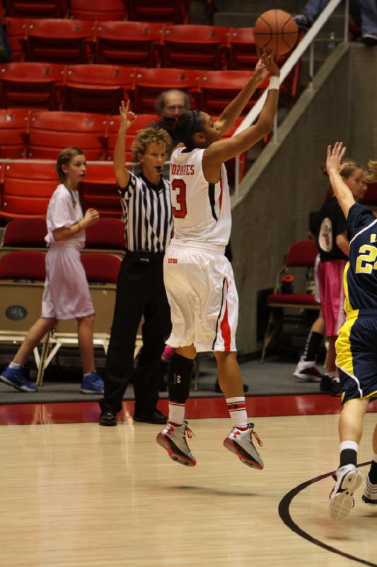 2012-11-16 16:58:52 ** Basketball, Iwalani Rodrigues, Michigan, Utah Utes, Women's Basketball ** 