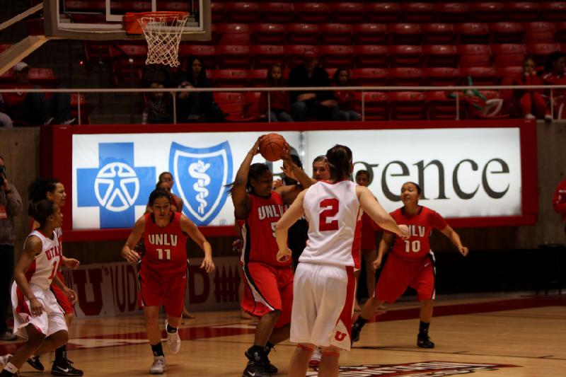 2010-01-16 15:11:29 ** Basketball, Halie Sawyer, Janita Badon, Kalee Whipple, UNLV, Utah Utes, Women's Basketball ** 