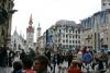 Marienplatz in München.