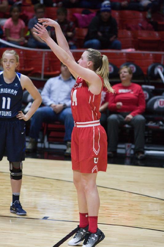 2016-12-10 19:20:17 ** Basketball, BYU, Damenbasketball, Paige Crozon, Utah Utes ** 