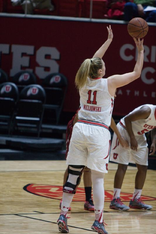 2015-02-15 12:29:58 ** Basketball, Cheyenne Wilson, Damenbasketball, Taryn Wicijowski, Utah Utes, Washington State ** 