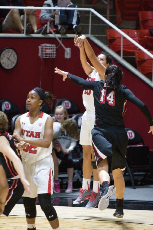 2014-12-06 16:01:05 ** Basketball, Nakia Arquette, Tanaeya Boclair, UNLV, Utah Utes, Women's Basketball ** 