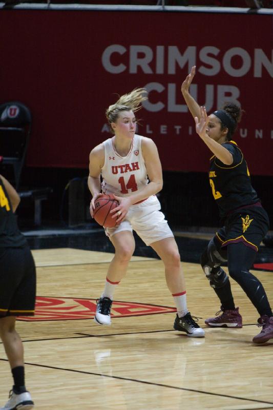 2017-01-06 19:38:40 ** Arizona State, Basketball, Paige Crozon, Utah Utes, Women's Basketball ** 