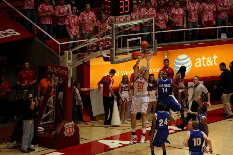 2010-01-23 15:58:05 ** Air Force, Basketball, David Foster, Men's Basketball, Utah Utes ** 