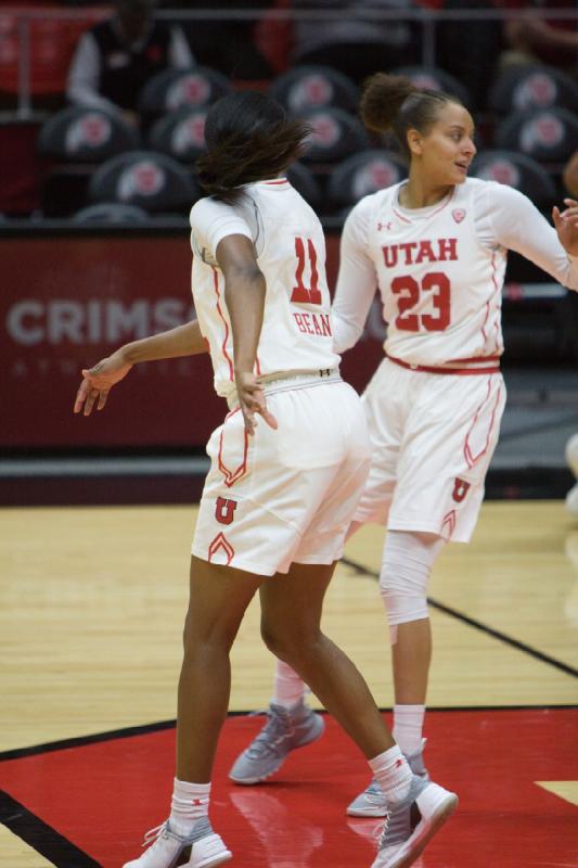 2018-11-19 20:02:44 ** Basketball, Damenbasketball, Daneesha Provo, Erika Bean, Idaho State, Utah Utes ** 