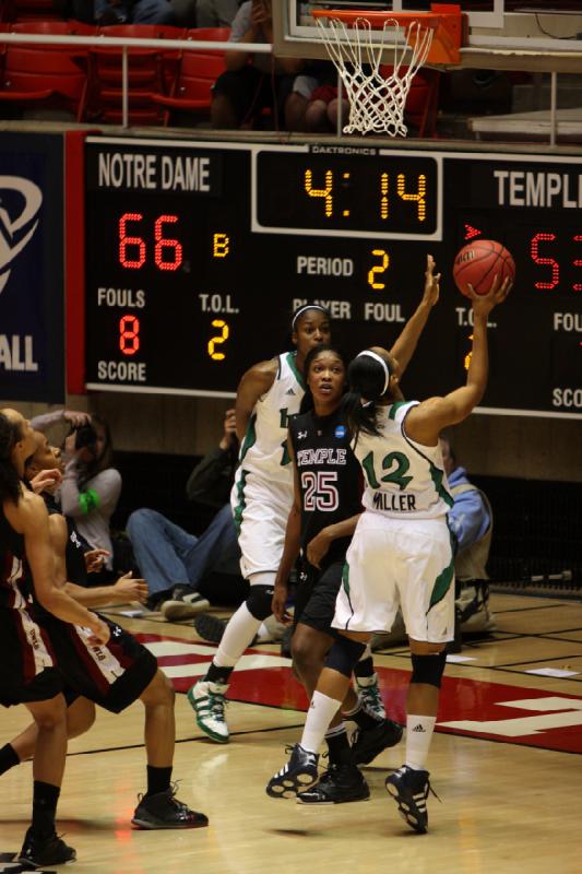 2011-03-21 21:22:32 ** Basketball, Notre Dame, Temple, Women's Basketball ** 