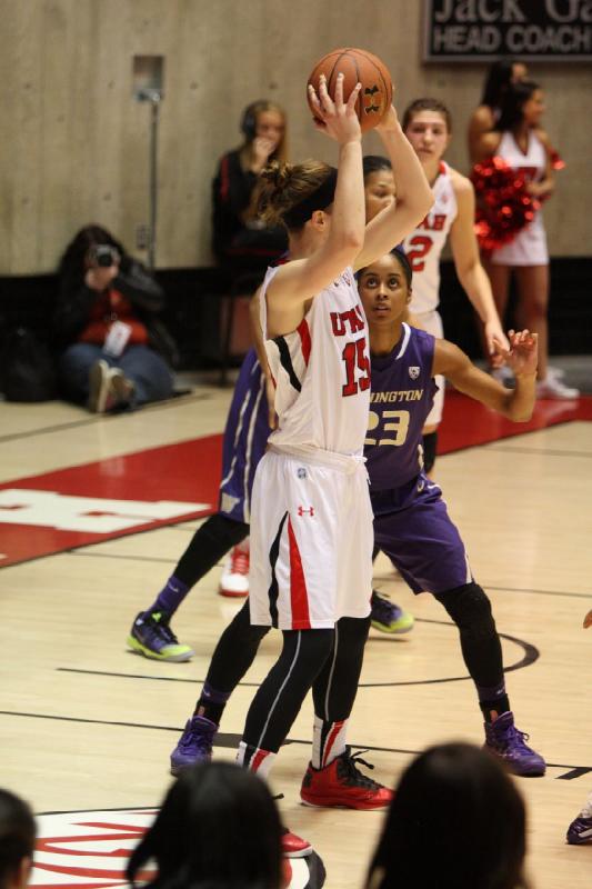 2014-02-16 15:53:39 ** Basketball, Damenbasketball, Emily Potter, Michelle Plouffe, Utah Utes, Washington ** 