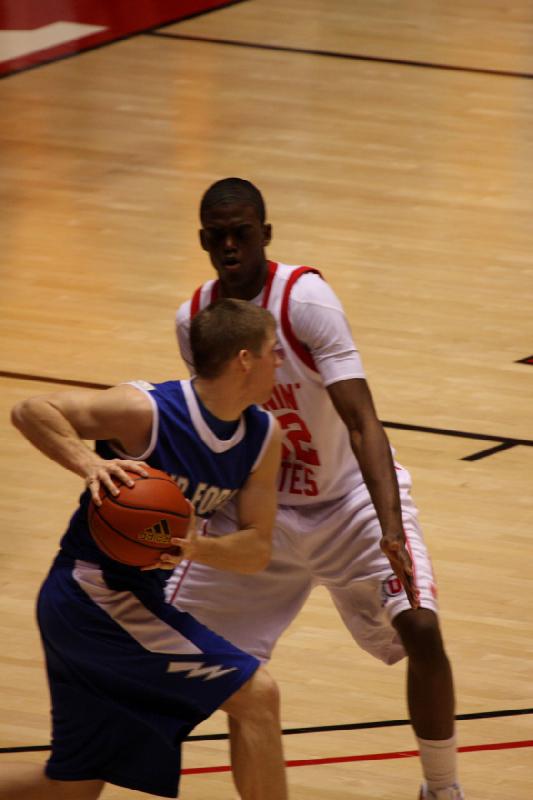 2010-01-23 17:49:50 ** Air Force, Basketball, Herrenbasketball, Shawn Glover, Utah Utes ** 