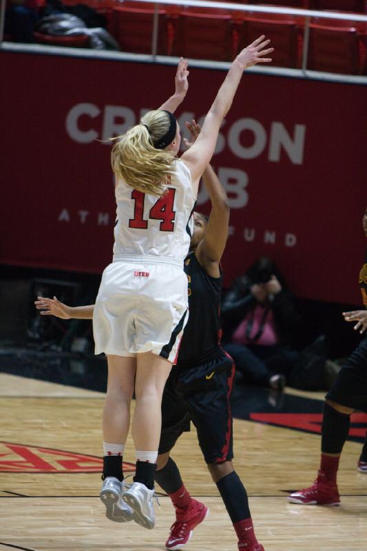 2015-01-11 12:43:55 ** Basketball, Damenbasketball, Paige Crozon, USC, Utah Utes ** 