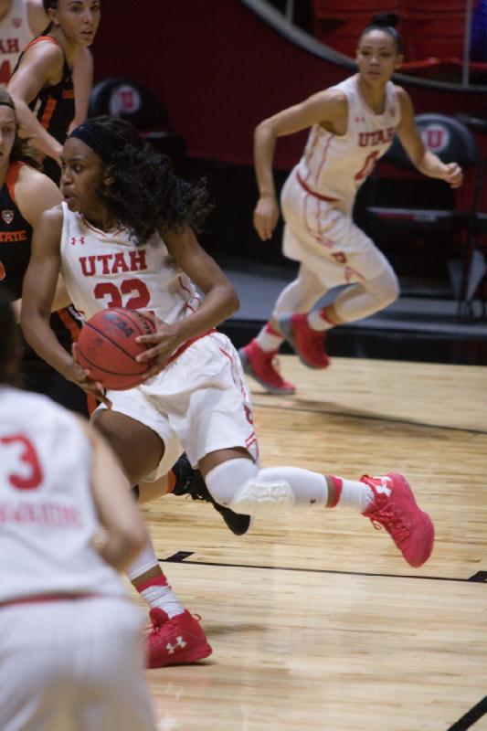 2017-02-19 15:35:29 ** Basketball, Damenbasketball, Kiana Moore, Malia Nawahine, Oregon State, Tanaeya Boclair, Utah Utes ** 