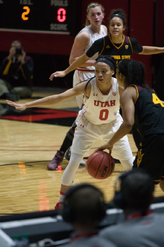 2017-01-06 20:34:34 ** Arizona State, Basketball, Damenbasketball, Kiana Moore, Paige Crozon, Utah Utes ** 