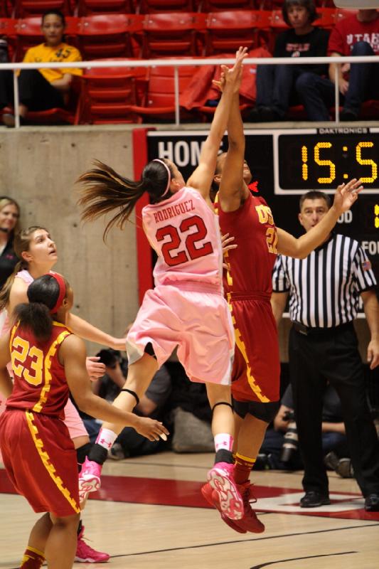 2014-02-27 19:07:27 ** Basketball, Damenbasketball, Danielle Rodriguez, Emily Potter, USC, Utah Utes ** 