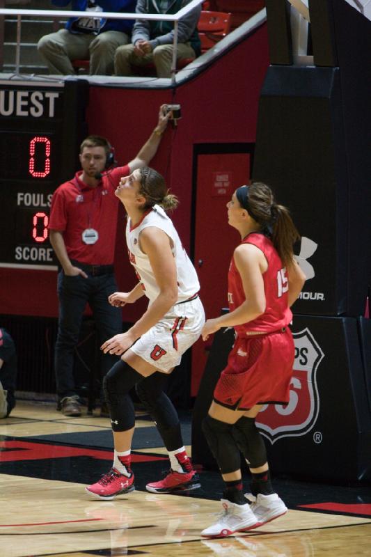 2015-11-13 17:32:22 ** Basketball, Emily Potter, South Dakota, Utah Utes, Women's Basketball ** 