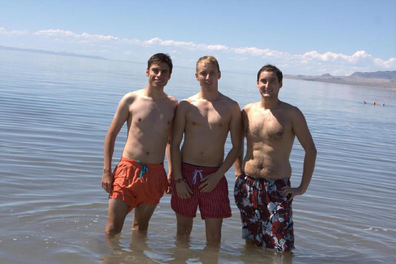 2014-08-15 15:15:54 ** Antelope Island, Manuel, Marc, Robin, Utah ** 