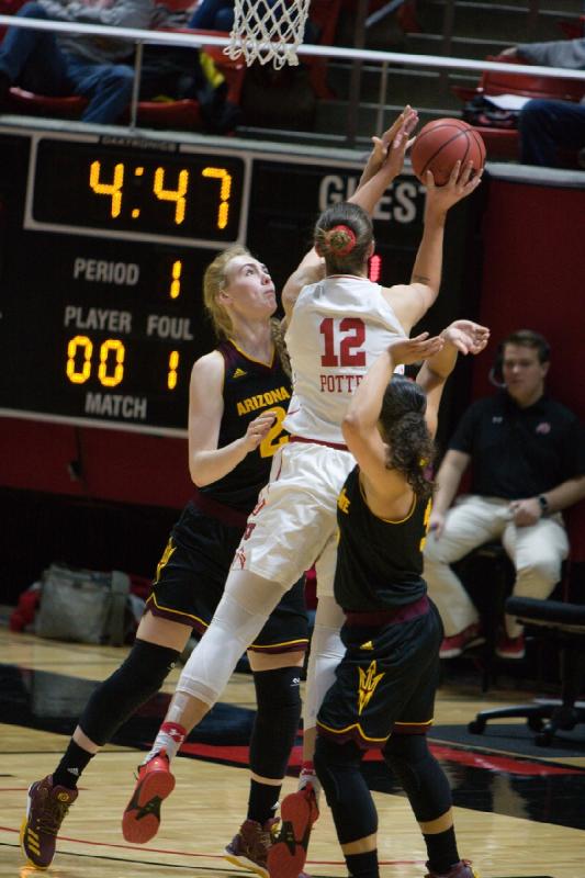 2017-01-06 19:16:40 ** Arizona State, Basketball, Emily Potter, Utah Utes, Women's Basketball ** 