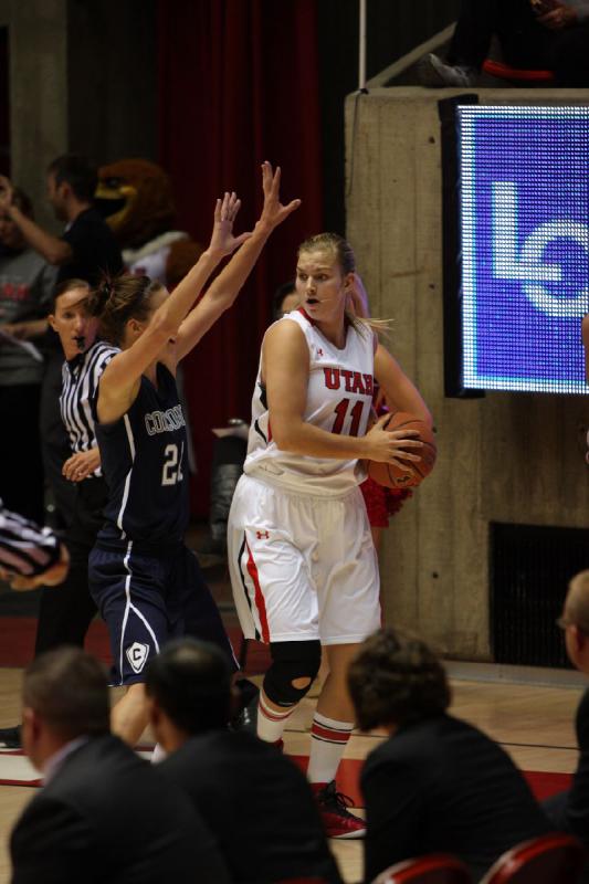 2012-11-01 19:26:07 ** Basketball, Concordia, Taryn Wicijowski, Utah Utes, Women's Basketball ** 