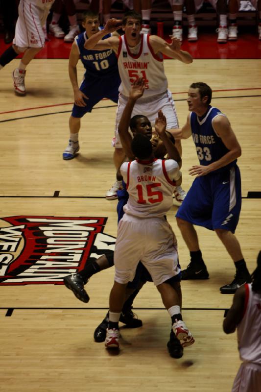 2010-01-23 17:08:32 ** Air Force, Basketball, Carlon Brown, David Foster, Men's Basketball, Utah Utes ** 