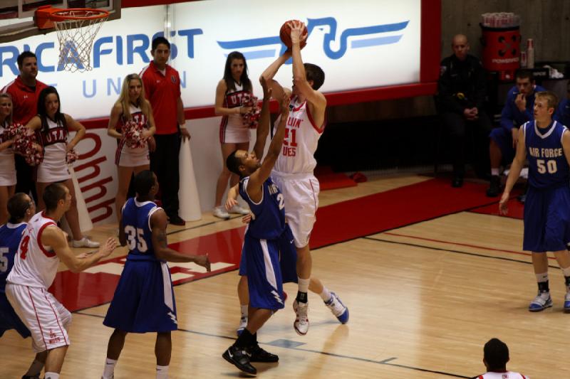 2010-01-23 16:32:31 ** Air Force, Basketball, David Foster, Kim Tillie, Men's Basketball, Utah Utes ** 