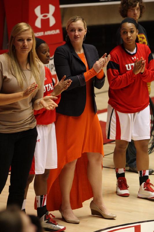 2014-01-12 12:59:48 ** Awa Kalmström, Basketball, Cal, Damenbasketball, Devri Owens, Paige Crozon, Taryn Wicijowski, Utah Utes ** 