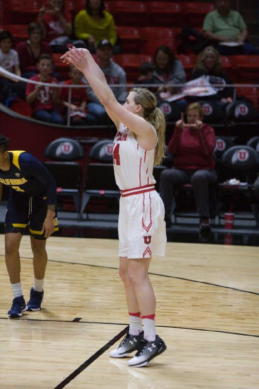 2017-01-15 13:51:05 ** Basketball, Cal, Paige Crozon, Utah Utes, Women's Basketball ** 