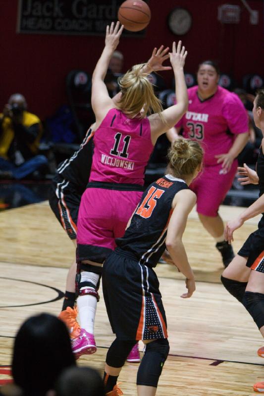 2015-02-22 13:07:05 ** Basketball, Damenbasketball, Joeseta Fatuesi, Oregon State, Taryn Wicijowski, Utah Utes ** 