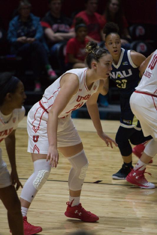 2016-12-21 14:19:11 ** Basketball, Erika Bean, Megan Jacobs, Northern Arizona, Utah Utes, Wendy Anae, Women's Basketball ** 