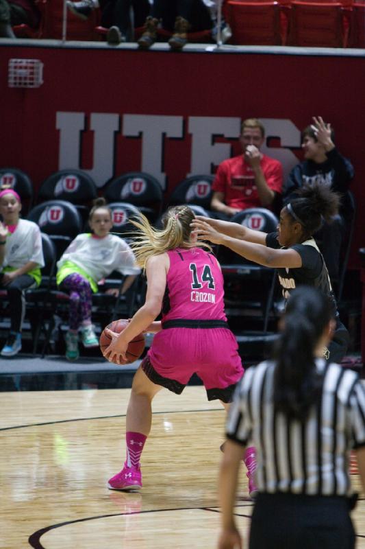 2016-02-04 18:19:23 ** Basketball, Colorado, Damenbasketball, Paige Crozon, Utah Utes ** 