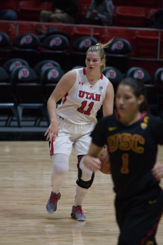 2015-01-11 13:11:01 ** Basketball, Damenbasketball, Taryn Wicijowski, USC, Utah Utes ** 