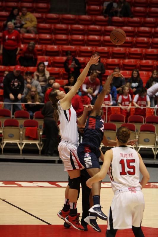 2014-01-26 15:00:41 ** Arizona, Basketball, Damenbasketball, Emily Potter, Michelle Plouffe, Utah Utes ** 