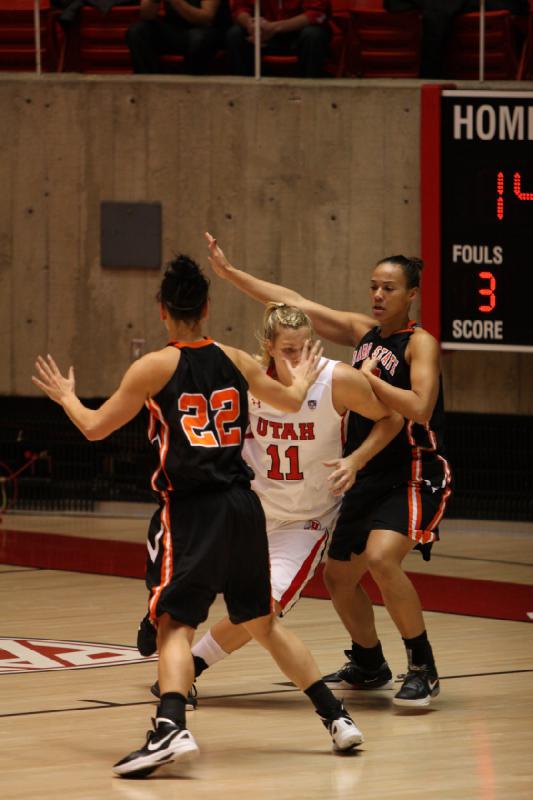 2011-12-06 19:17:50 ** Basketball, Idaho State, Taryn Wicijowski, Utah Utes, Women's Basketball ** 