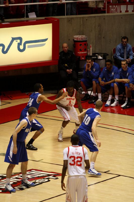 2010-01-23 16:29:29 ** Air Force, Basketball, Herrenbasketball, Jay Watkins, Shawn Glover, Utah Utes ** 