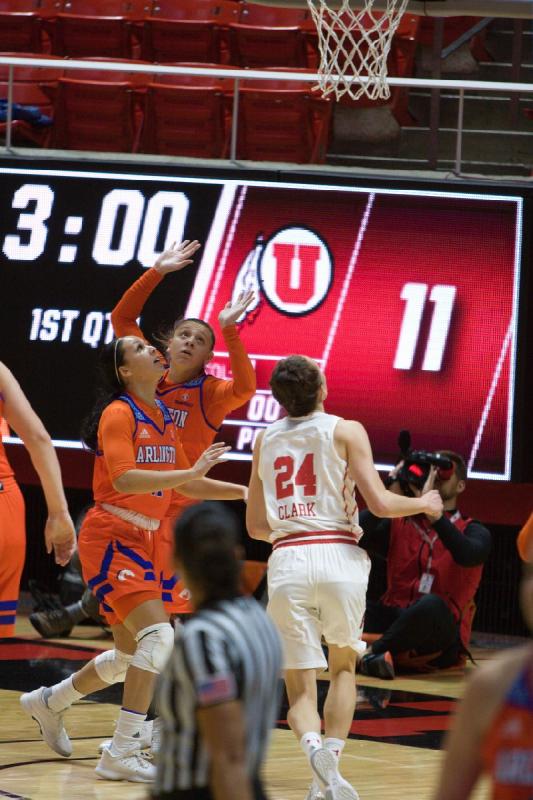 2017-11-27 18:11:53 ** Basketball, Tilar Clark, Utah Utes, UT Arlington, Women's Basketball ** 