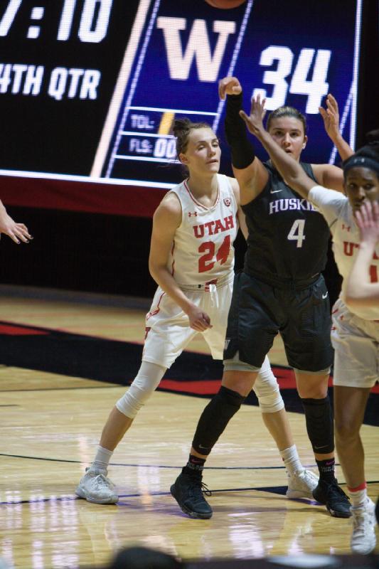 2018-02-18 15:29:21 ** Basketball, Erika Bean, Tilar Clark, Utah Utes, Washington, Women's Basketball ** 