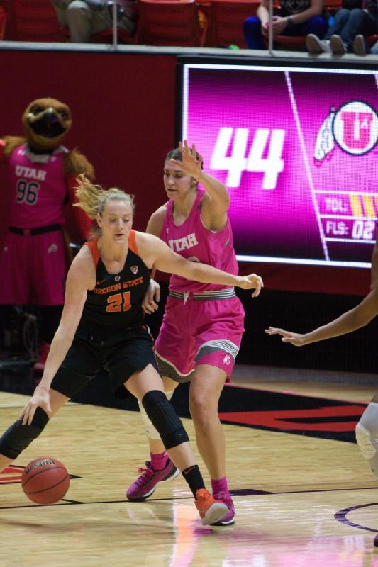 2018-01-26 19:12:47 ** Basketball, Damenbasketball, Emily Potter, Oregon State, Utah Utes ** 