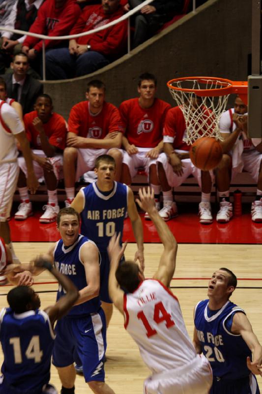 2010-01-23 17:45:02 ** Air Force, Basketball, Kim Tillie, Men's Basketball, Utah Utes ** 