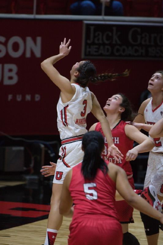 2015-11-13 18:47:20 ** Basketball, Emily Potter, Malia Nawahine, South Dakota, Utah Utes, Women's Basketball ** 