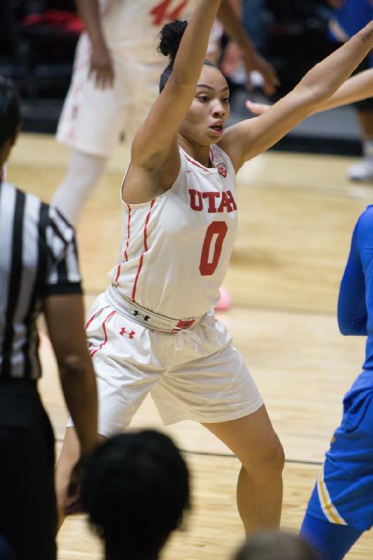 2019-02-10 12:27:30 ** Basketball, Damenbasketball, Dre'Una Edwards, Kiana Moore, UCLA, Utah Utes ** 