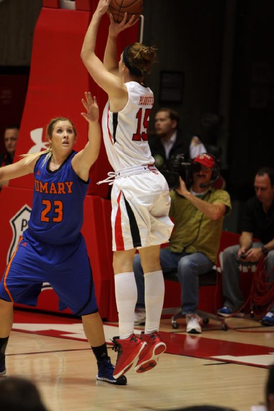 2013-11-01 17:45:36 ** Basketball, Damenbasketball, Michelle Plouffe, University of Mary, Utah Utes ** 