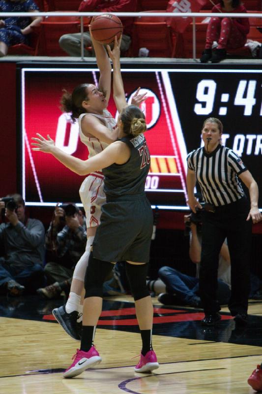 2019-02-24 12:06:37 ** Basketball, Megan Huff, Utah Utes, Washington State, Women's Basketball ** 