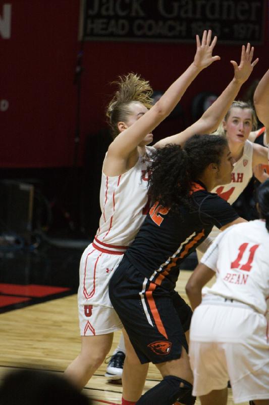 2017-02-19 14:11:18 ** Basketball, Erika Bean, Megan Jacobs, Oregon State, Paige Crozon, Utah Utes, Women's Basketball ** 