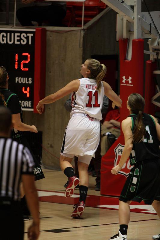 2012-12-29 15:20:04 ** Basketball, Damenbasketball, North Dakota, Taryn Wicijowski, Utah Utes ** 