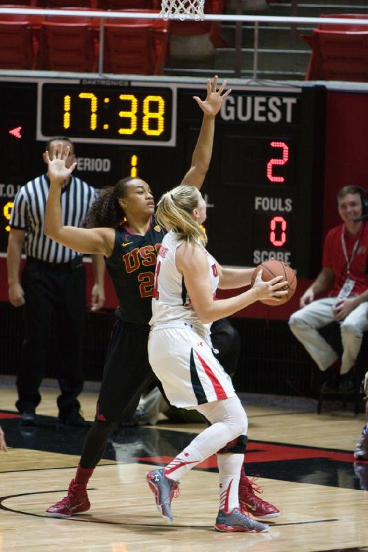 2015-01-11 12:05:15 ** Basketball, Taryn Wicijowski, USC, Utah Utes, Women's Basketball ** 