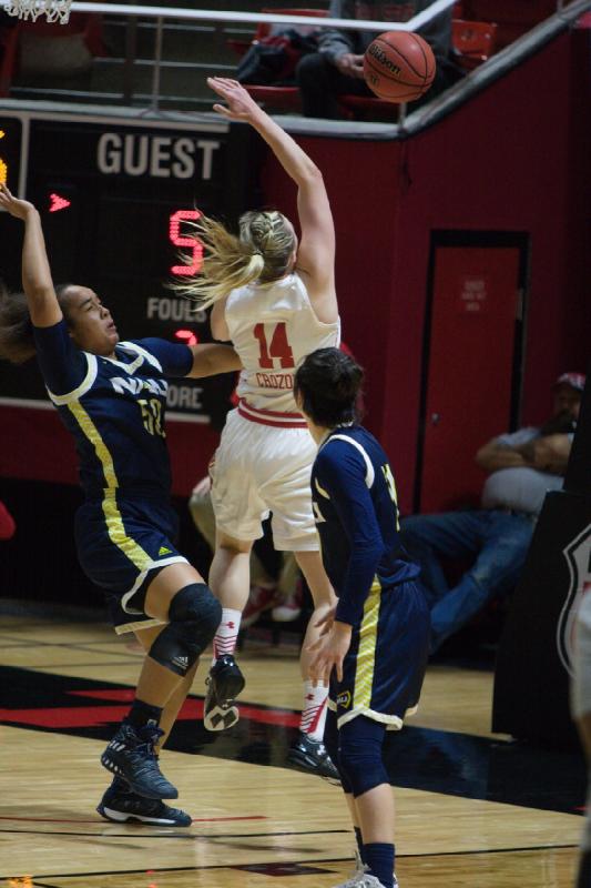 2016-12-21 14:12:31 ** Basketball, Northern Arizona, Paige Crozon, Utah Utes, Women's Basketball ** 