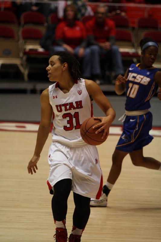 2013-12-30 20:29:20 ** Basketball, Ciera Dunbar, Damenbasketball, UC Santa Barbara, Utah Utes ** 