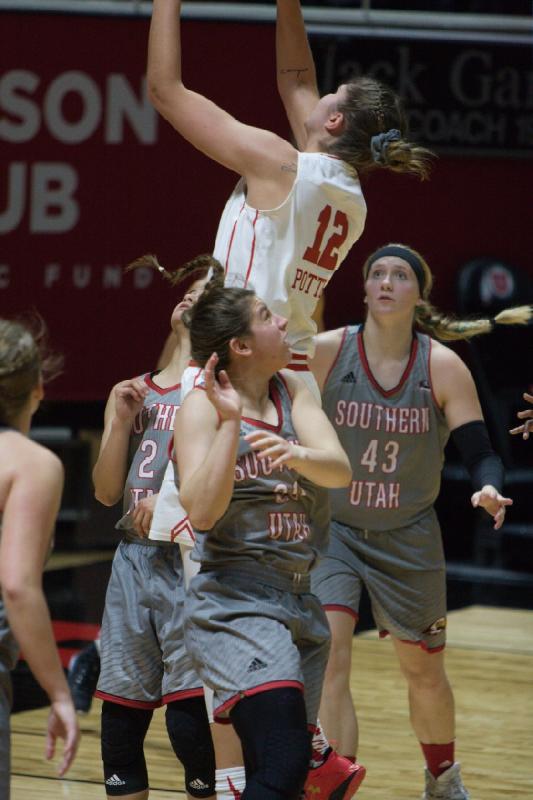 2016-11-30 20:05:43 ** Basketball, Emily Potter, Southern Utah, Utah Utes, Women's Basketball ** 