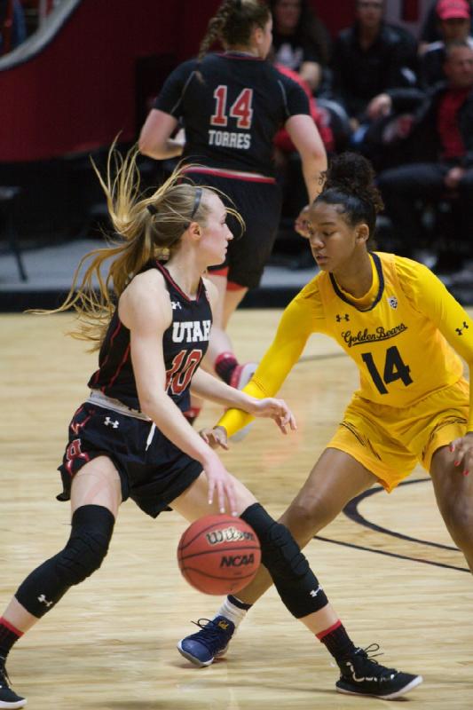 2019-01-25 19:28:35 ** Andrea Torres, Basketball, Cal, Damenbasketball, Dru Gylten, Utah Utes ** 