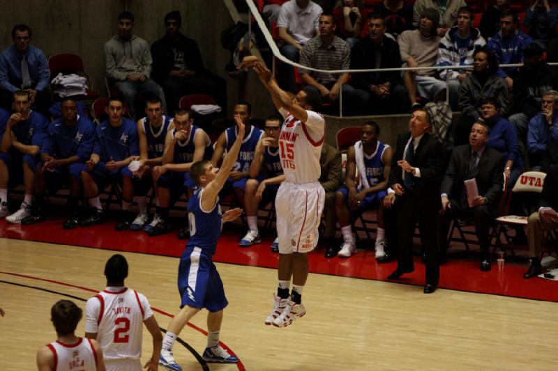 2010-01-23 16:20:37 ** Air Force, Basketball, Carlon Brown, Herrenbasketball, Jace Tavita, Luka Drca, Utah Utes ** 