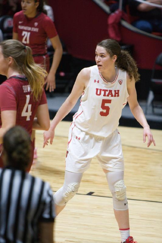 2018-02-16 19:26:49 ** Basketball, Damenbasketball, Megan Huff, Utah Utes, Washington State ** 