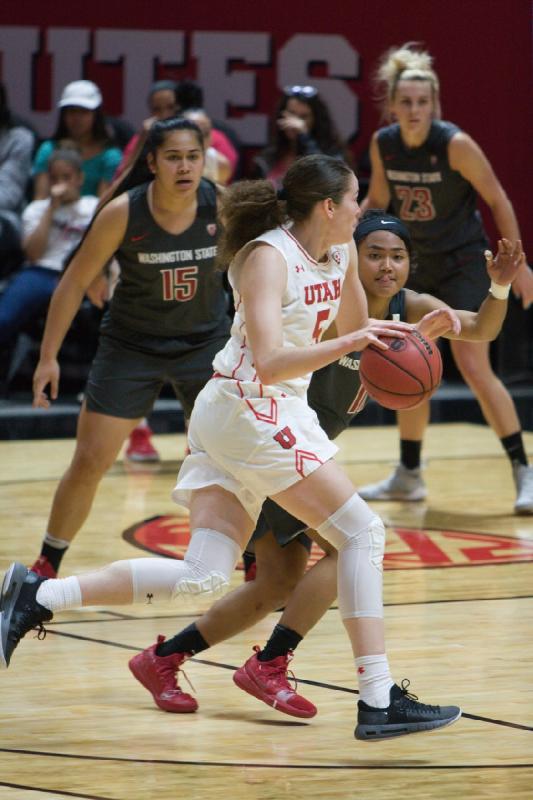 2019-02-24 12:37:28 ** Basketball, Megan Huff, Utah Utes, Washington State, Women's Basketball ** 